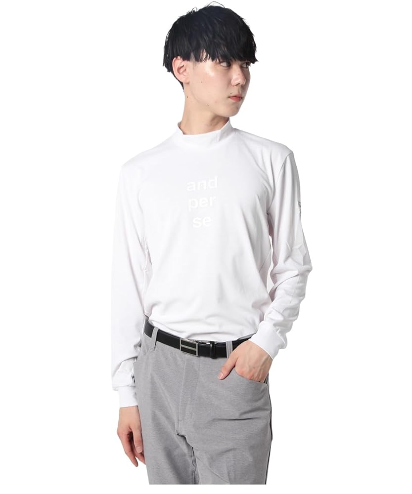 Amazon | [アンパスィ] ゴルフウェア 長袖シャツ メンズ